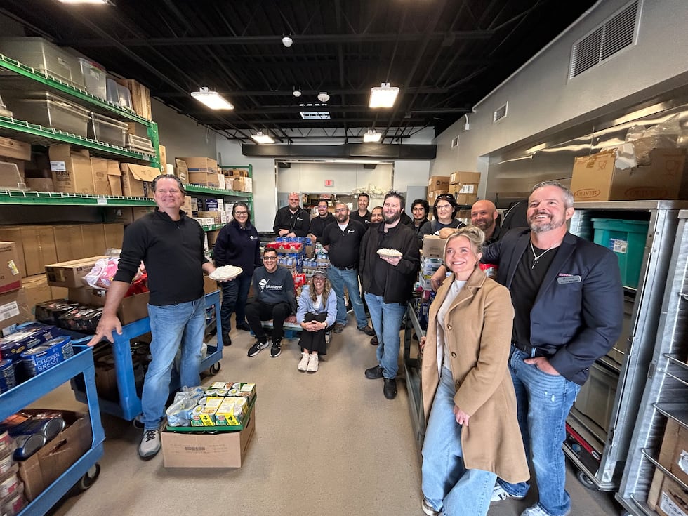 Blue Layer IT donated more than 4,000lbs of food to Meals on Wheels Oct. 16, 2026.