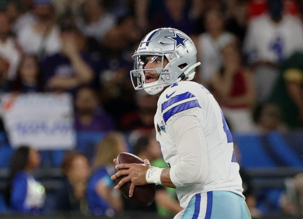 Dak Prescott looks to dig the Cowboys out of a 1-2 start.
