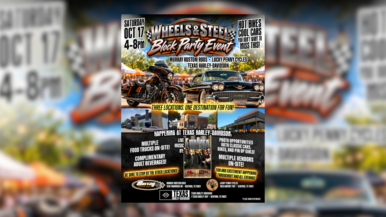 Wheels & Steel Block Party takes over Bedford