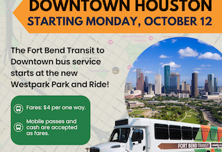Fort Bend Transit to Launch New Route Connecting Richmond to Downtown Houston | Houston Style Magazine