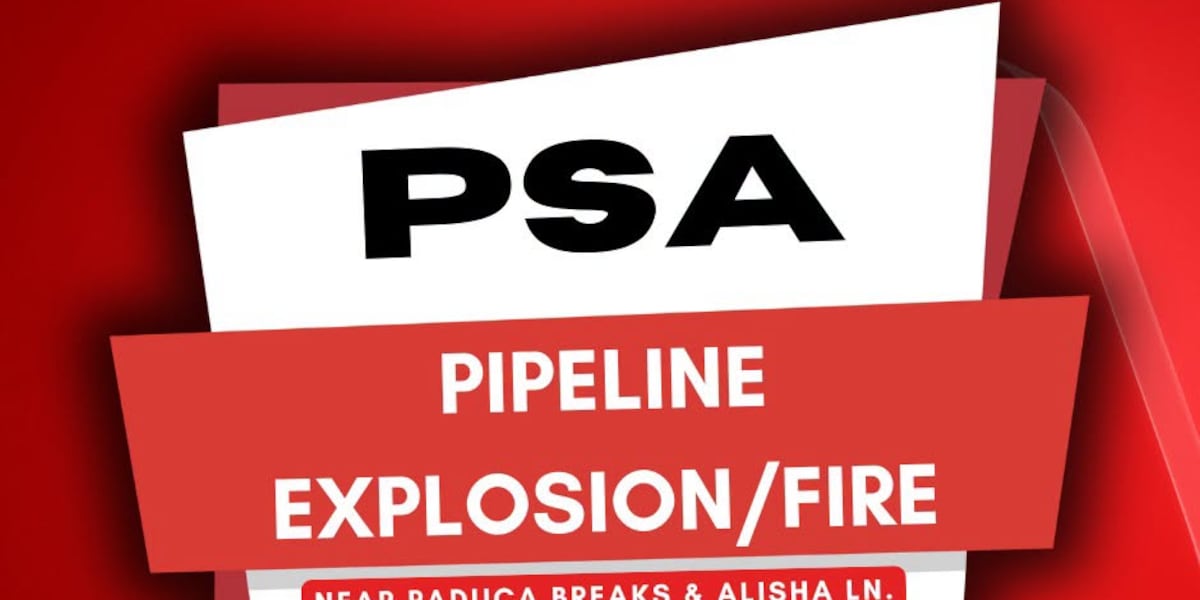 Breaking: Pipeline explosion, fire reported near Eunice