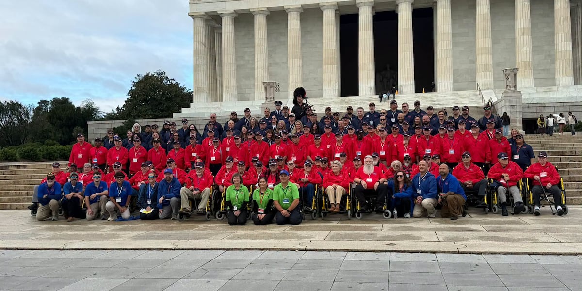 WATCH LIVE: Texas South Plains Honor Flight returns home from Washington D.C.