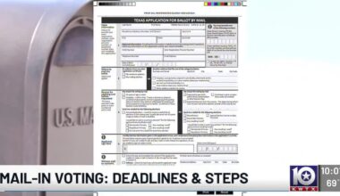 Want to vote by mail in Texas? The application deadline is approaching, with strict qualifications
