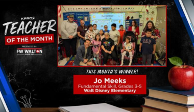 Walt Disney Elementary teacher Jo Meek named KPRC 2 Teacher of the Month