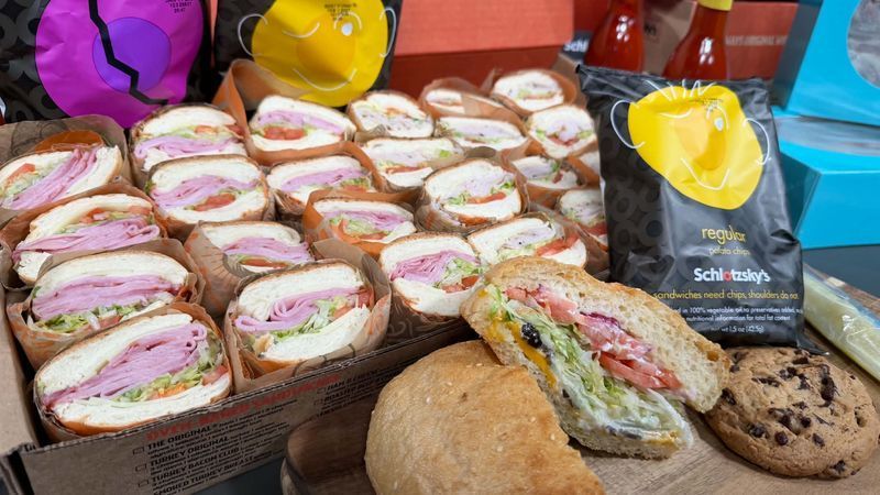 From its signature sandwiches served on freshly baked sourdough bread to pizzas, salads and more, Schlotzsky's offers plenty of options for your next gathering.