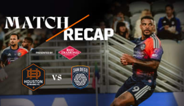 Houston Dynamo FC play San Diego FC to a 3-3 road draw in high-scoring match