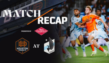 Houston Dynamo FC come back to earn 2-2 road draw at Minnesota United FC