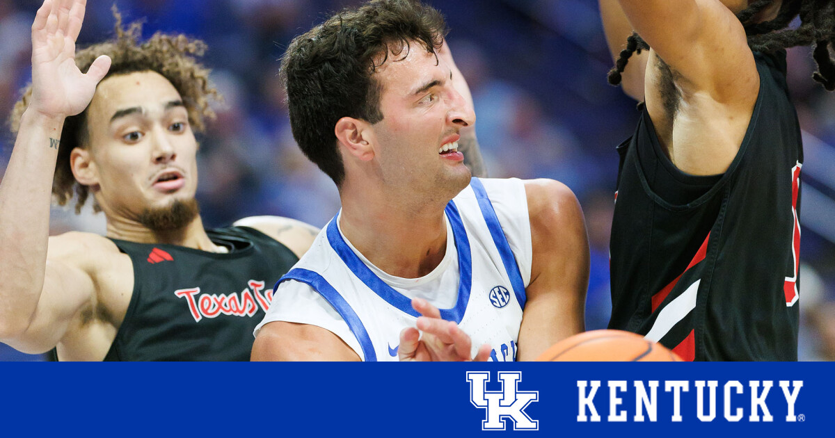 No. 23 Kentucky Tops No. 19 Texas Tech on Friday – UK Athletics