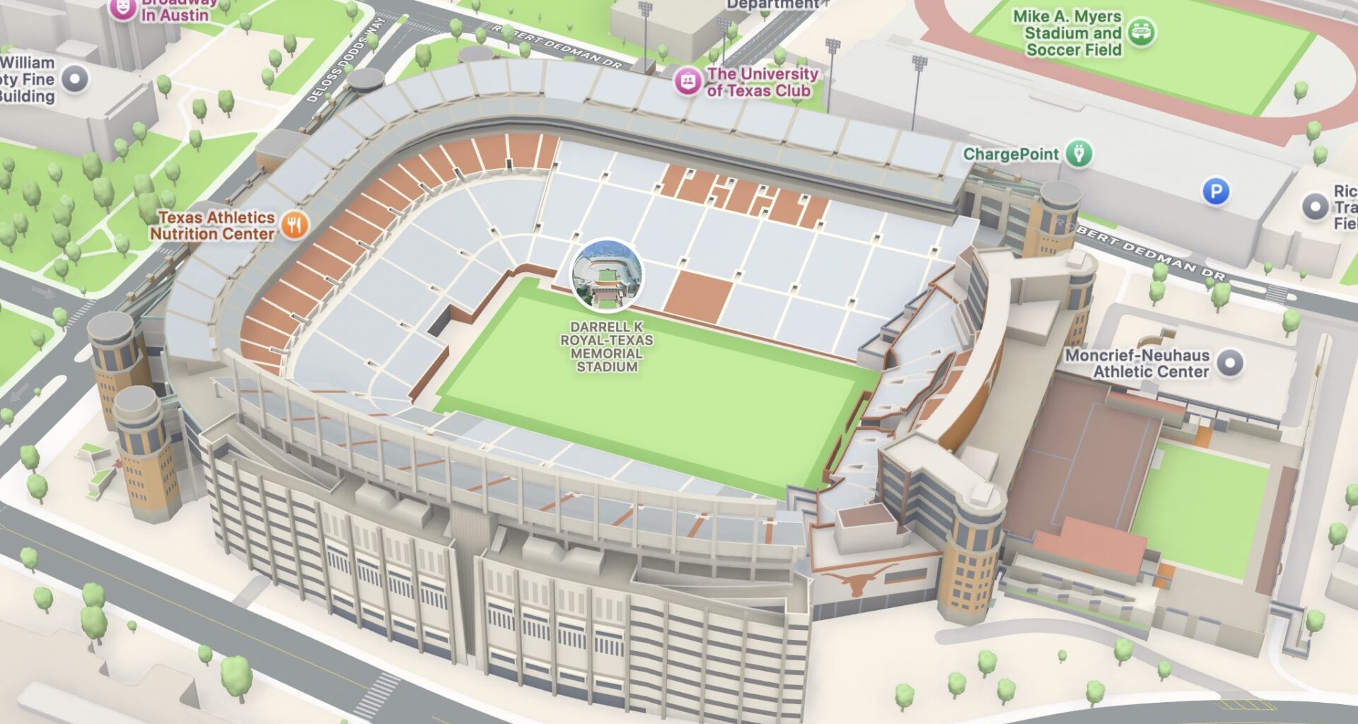 Apple Maps DCE in Austin, Texas