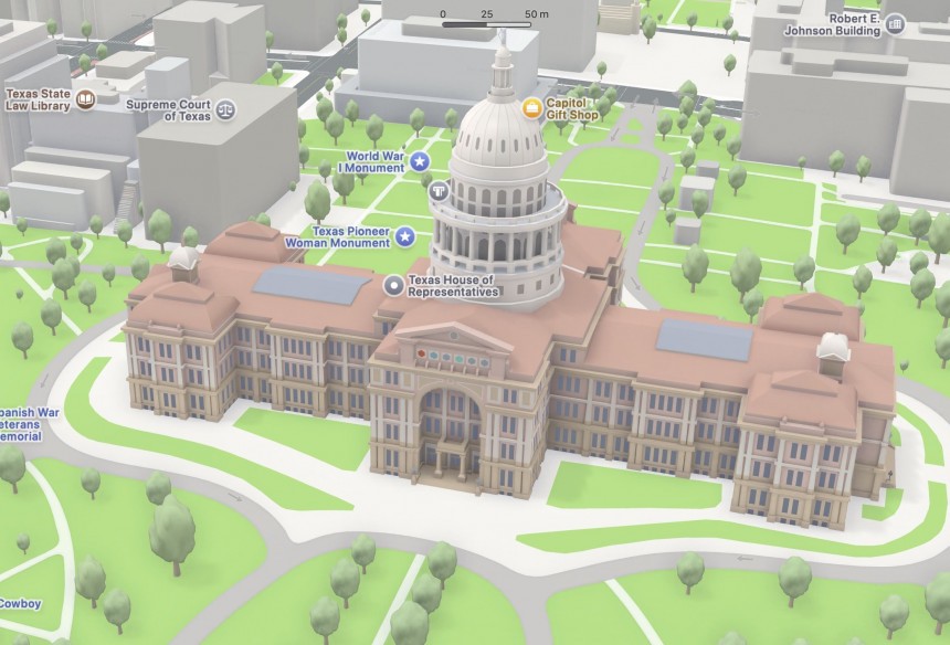 Apple Maps DCE in Austin, Texas