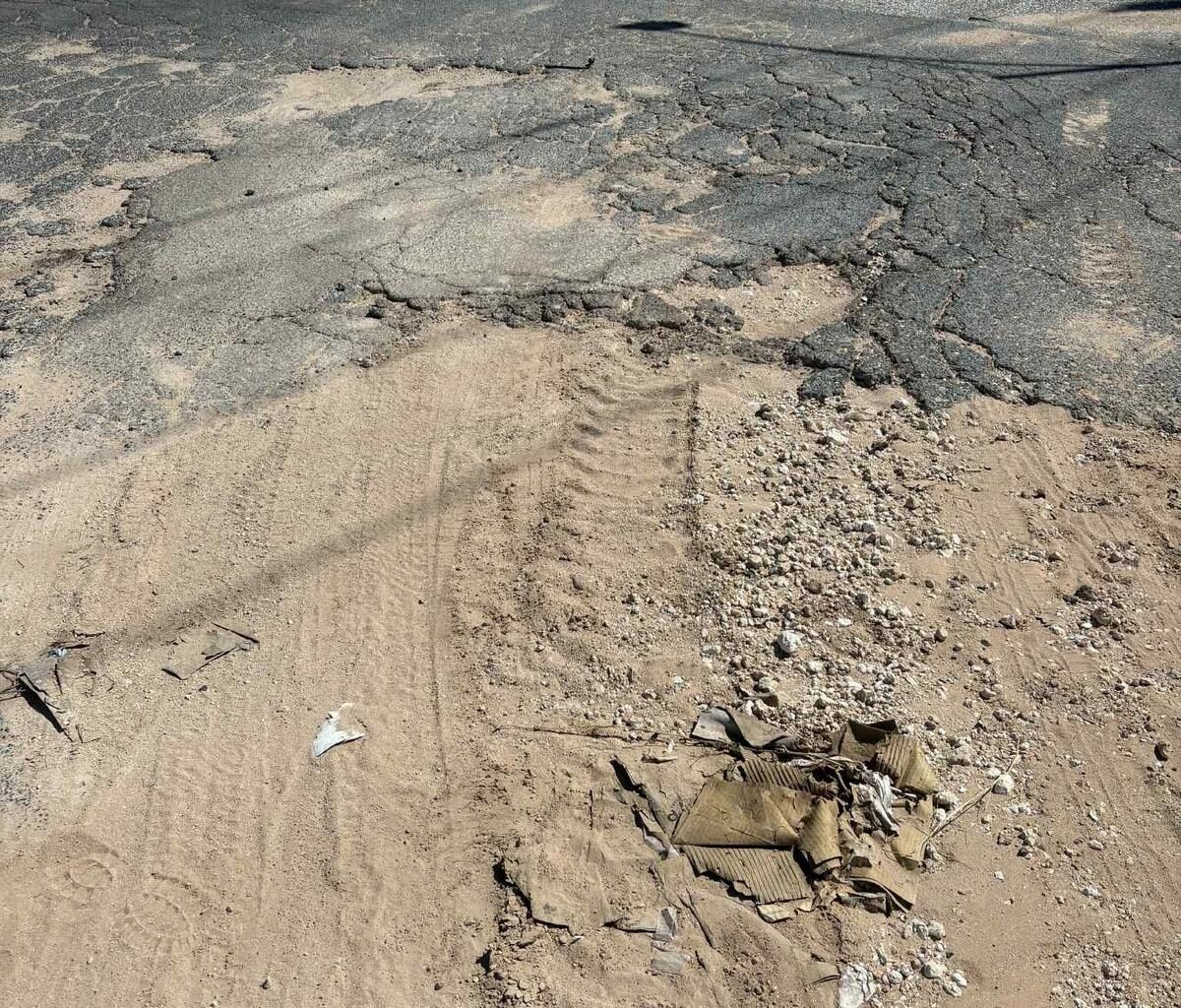 Lubbock Pothole Near Lone Star Amphitheater Grows After Sewer Work