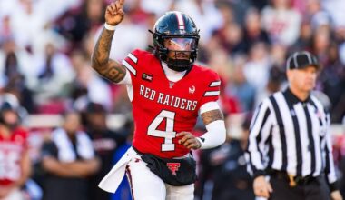 Texas Tech Football Reaches Number 8 Ranking With Perfect Record