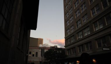 Red Cloaked Figures Spotted In Downtown El Paso At Night