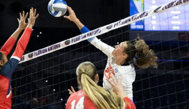 No. 7 Florida upsets No. 12 Texas in five-set thriller
