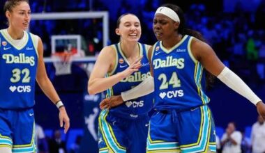 Ogunbowale scores WNBA playoff-record 45 as Wings win in OT to force deciding game with Valkyries