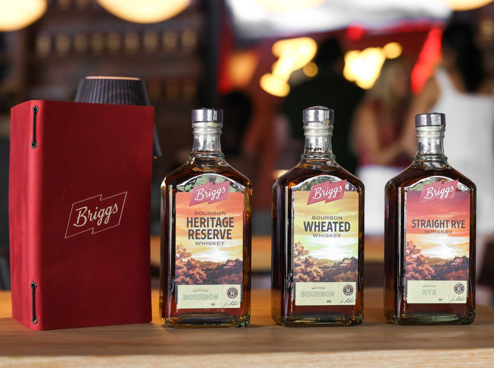Briggs Distilling Co. whiskey and bourbon products