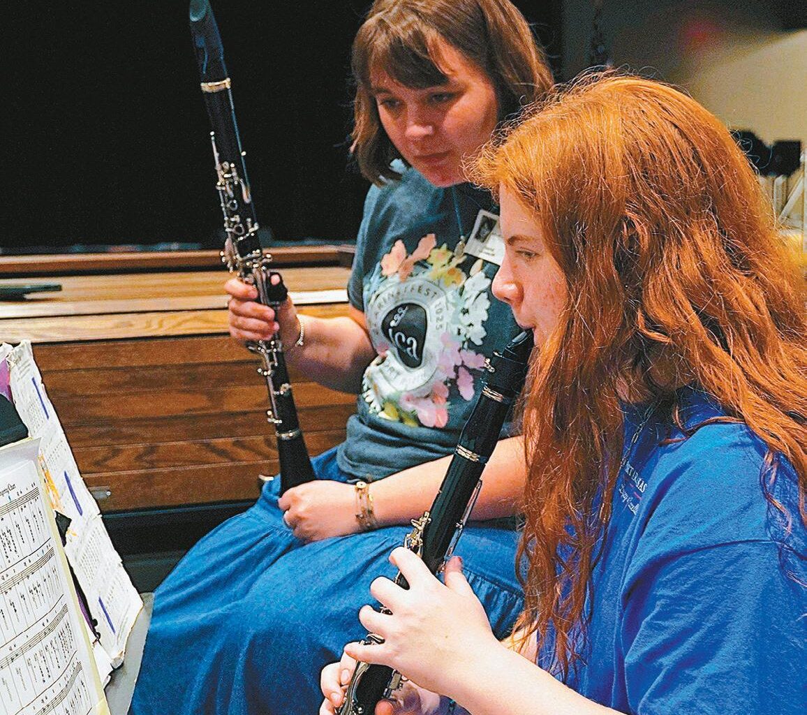 College students help at PAISD