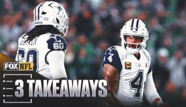 Dallas Ends Skid, But Questions Remain: 3 Takeaways From Cowboys Victory vs. Eagles