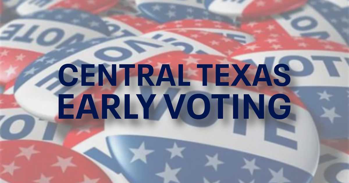 2026 election: Central Texas early voting hours, locations