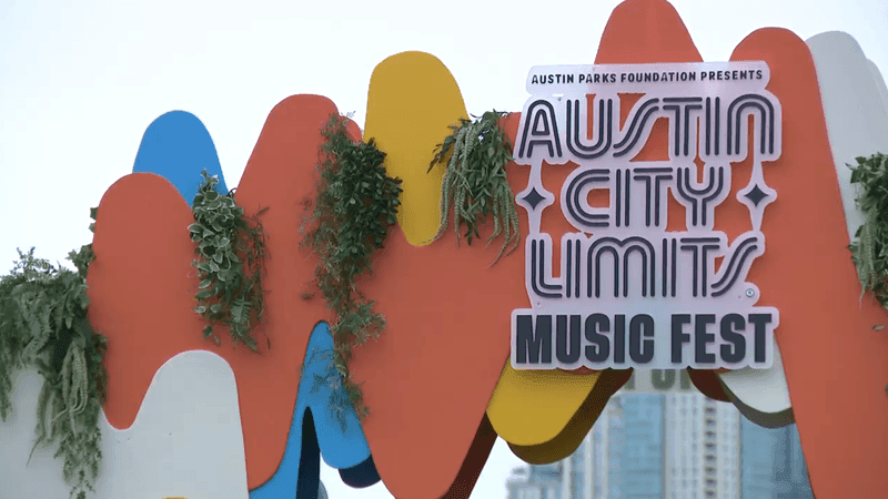 The muddy conditions at ACL’s Great Lawn are getting attention from festivalgoers and a city council member. (CBS Austin/Jane Page)