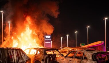 Multiple EVS Burned Overnight in a Fort Worth Cadillac Dealership Fire