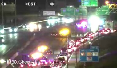 Crash on westbound I-30 near Cherry Lane causes lane closures