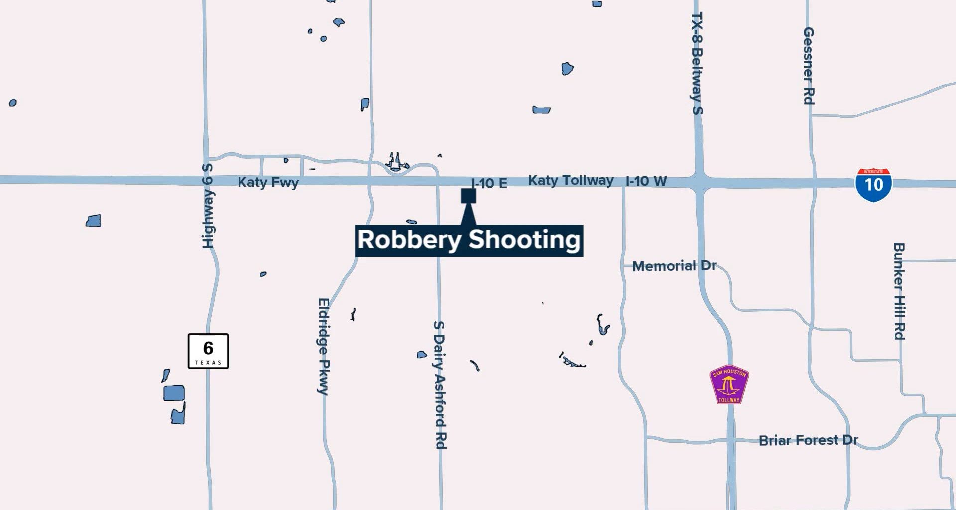 Person shot during robbery in southwest Houston, police say