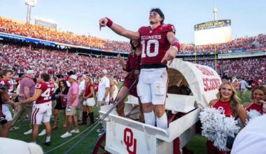 Oklahoma upsets No. 1 Texas