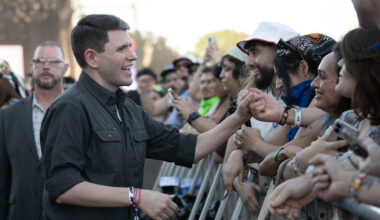 After days off campaign trail, James Talarico makes appearance at Austin City Limits
