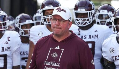 Mike Elko calls out Texas A&M fans on community message board as Aggies continue to spiral after another loss