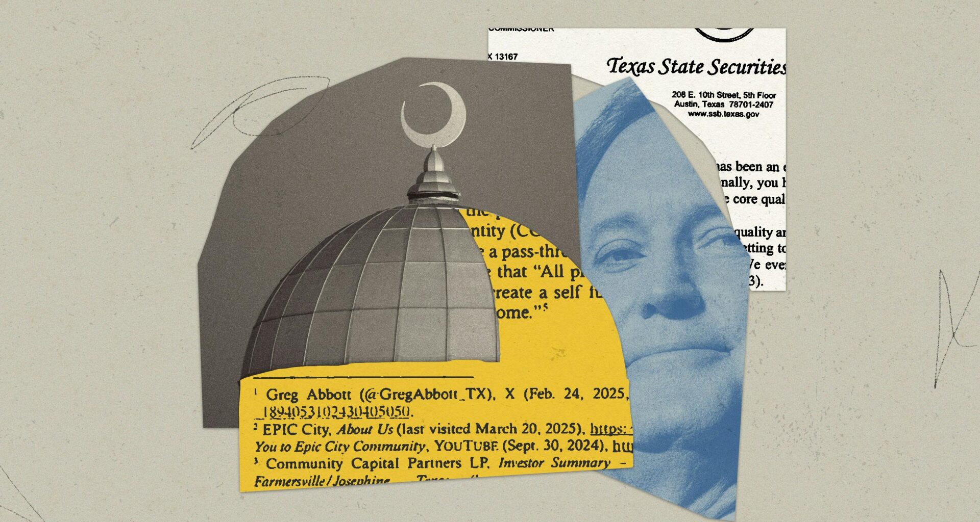 How Abbott and Paxton Manufactured Charges Against a Mosque