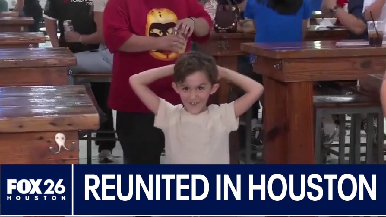 Dancing boy reunites with FOX 26's MeKenna Earnhart