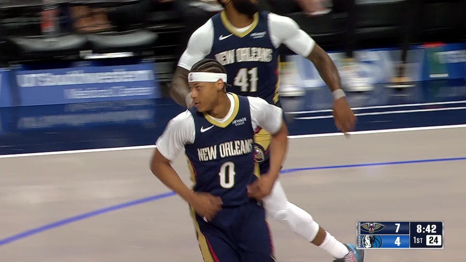article-image: Jeremiah Fears Highlights vs. Dallas Mavericks 10/14/2026