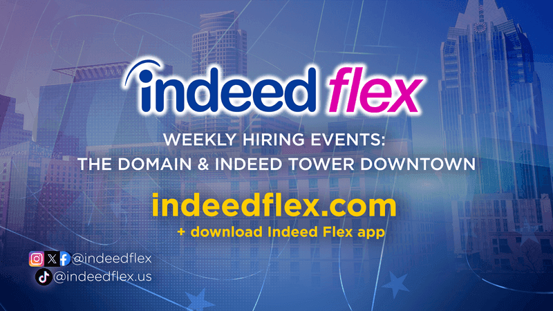 {p}Visit IndeedFlex.com to learn more, download the app and explore opportunities.{/p}{p}You can also follow Indeed Flex on Facebook and Instagram for hiring events, updates and additional information.{/p}