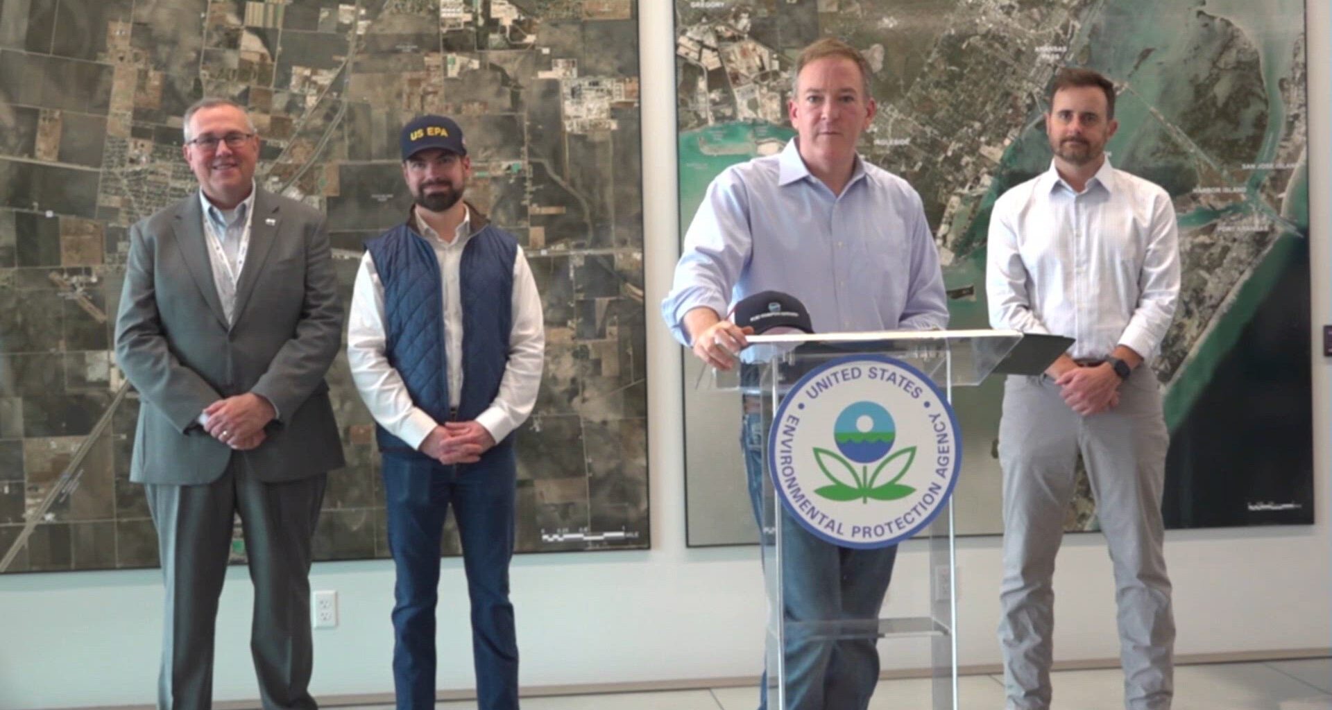 EPA administrator Lee Zeldin tours Port of Corpus Christi, discusses air pollution and water future