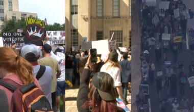 ‘No Kings’ protests planned across Houston-area Saturday as organizers urge people to vote early in upcoming midterm elections