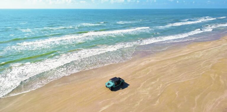 aerial photo of Corpus Christi beach