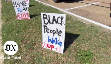 Jackson Protests Haynes Church Polling Site