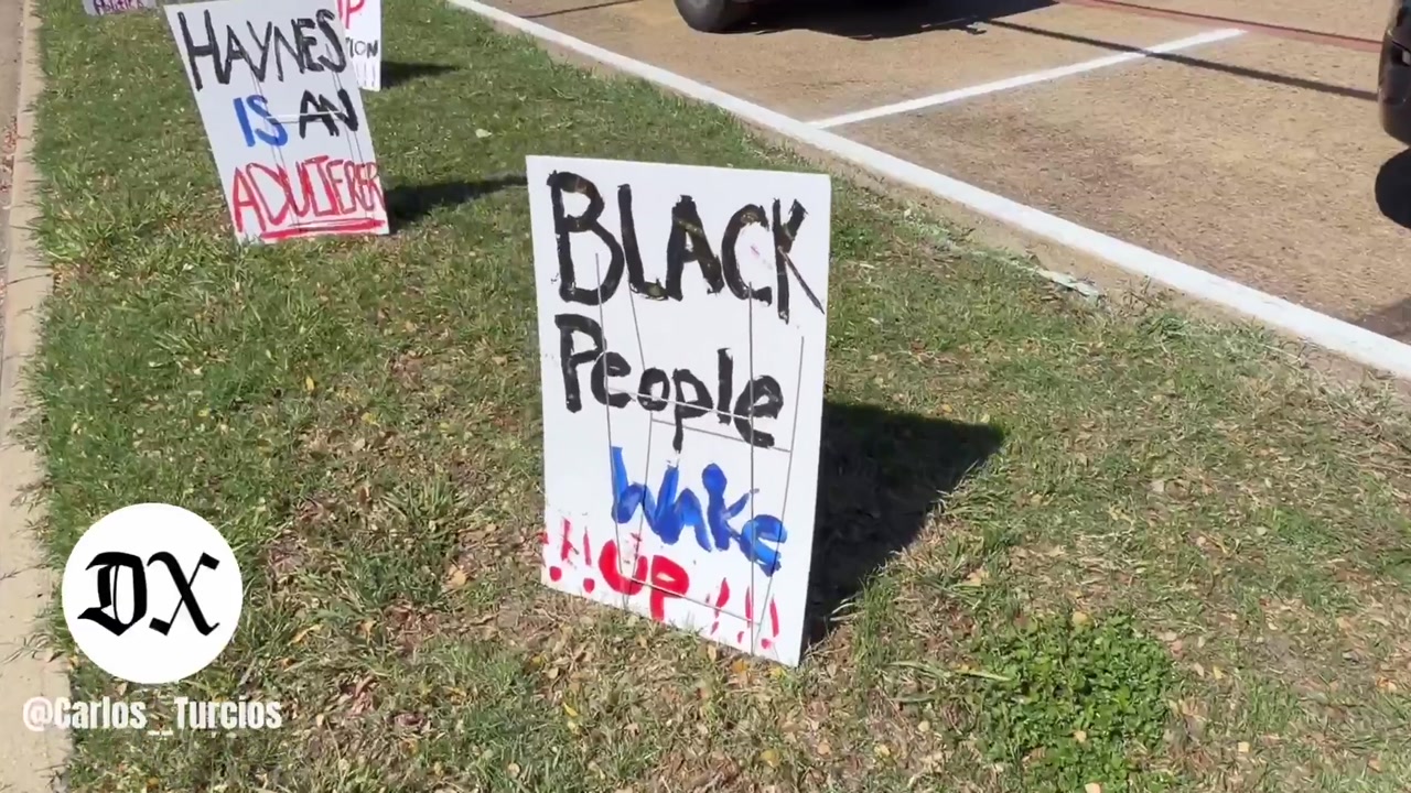 Jackson Protests Haynes Church Polling Site