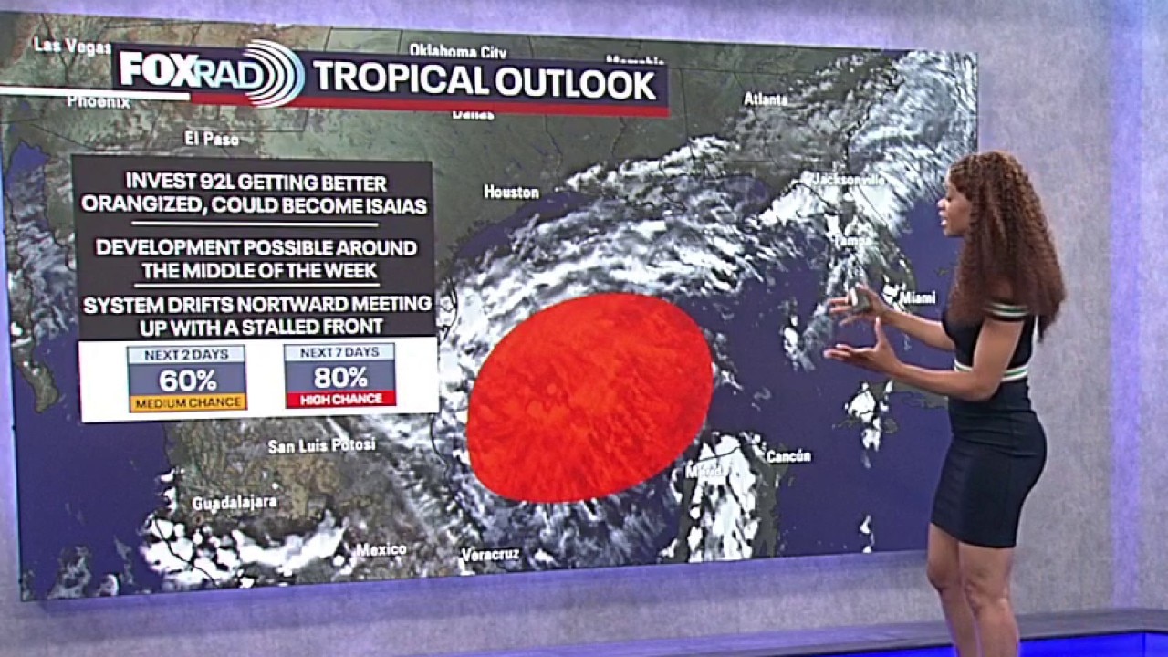 Houston weather: Monitoring for possible development in the Gulf late this week