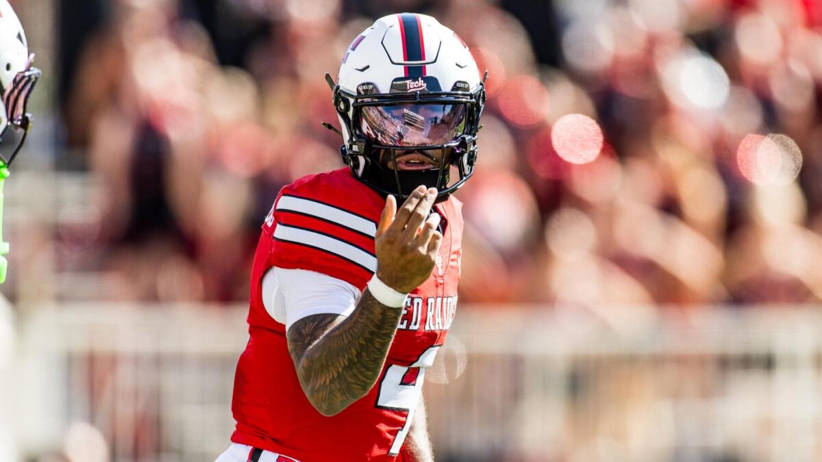 Texas Tech QB Thomas Castellanos ruled eligible after judge grants injunction against NCAA
