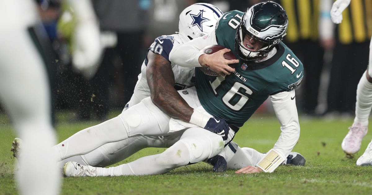 Eagles drop fifth straight in loss to Dallas Cowboys, longest winless streak since 2016