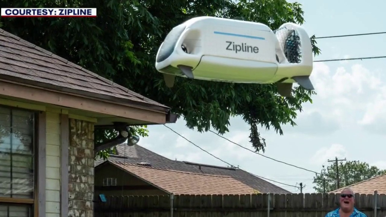 Autonomous drone deliveries in Central Texas