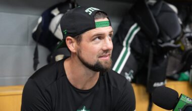 DAL@CHI Pregame: Jamie Benn | Dallas Stars