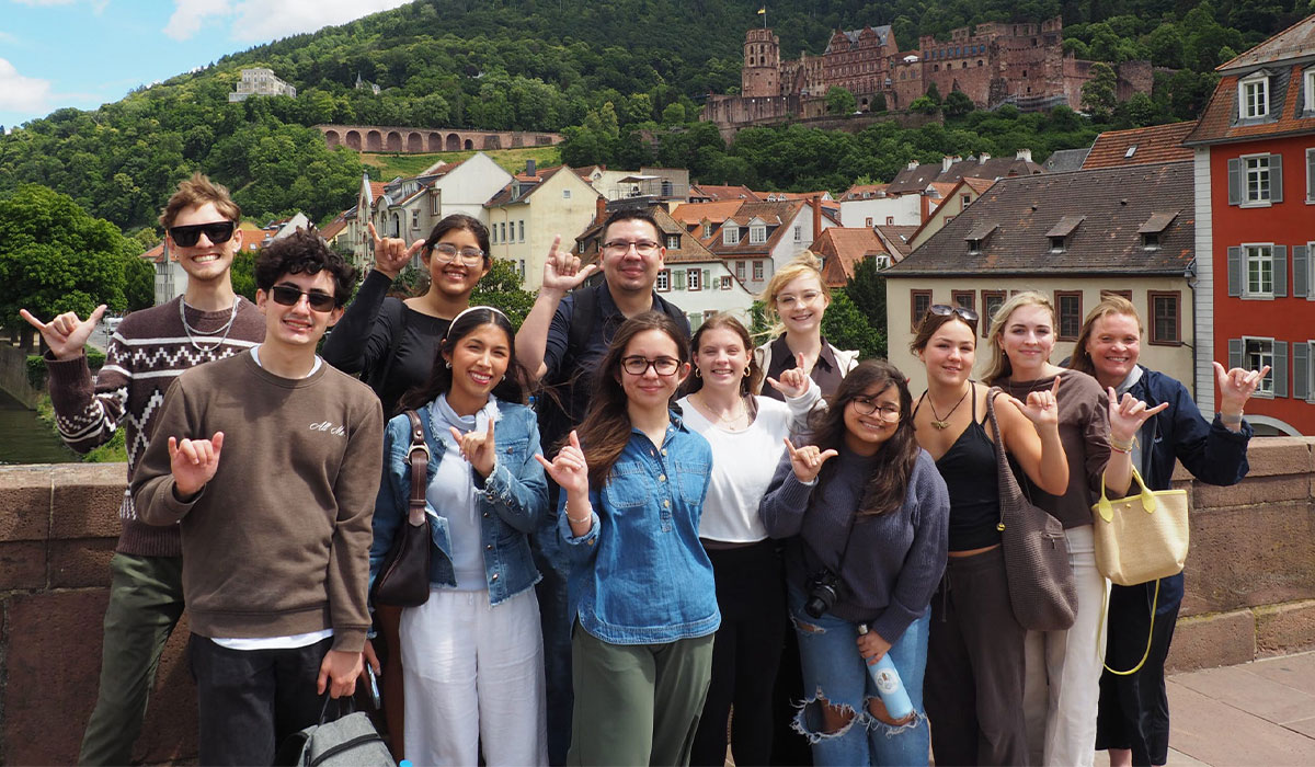 UT San Antonio Honors College students explore global research pathways in Germany