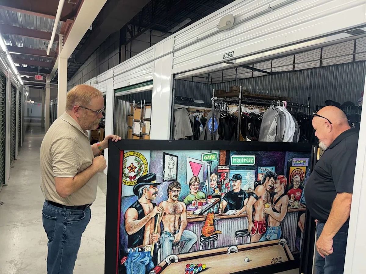 Why thousands of pieces of Houston's gay history are sitting in storage units