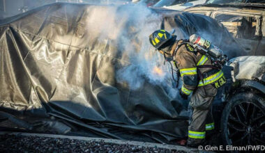 6 electric SUVs destroyed, 2 damaged in fire at Fort Worth Cadillac dealership