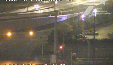 All lanes closed at Joe Battle South and Bob Hope in East El Paso