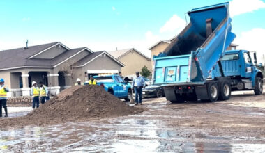 Northwest El Paso residents survey flood damage