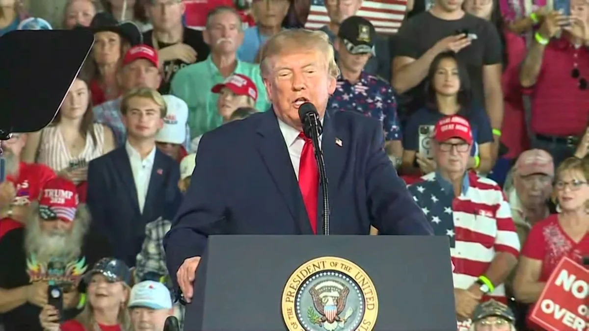 Trump holds rallies in Corpus Christi, Lubbock in effort to energize Republicans ahead of midterm election